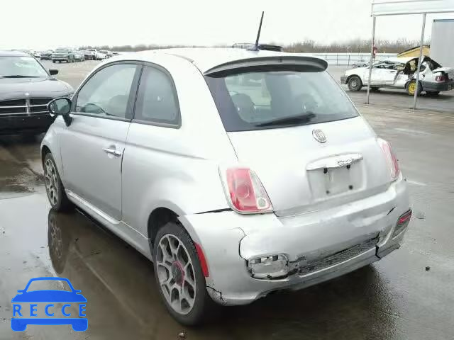 2012 FIAT 500 SPORT 3C3CFFBR3CT125631 image 2