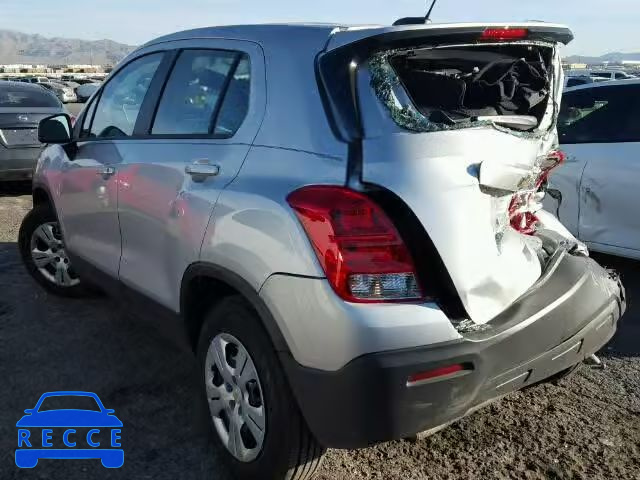 2016 CHEVROLET TRAX LS 3GNCJKSB3GL264662 image 2