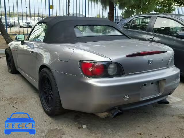 2001 HONDA S2000 JHMAP11411T005102 image 2