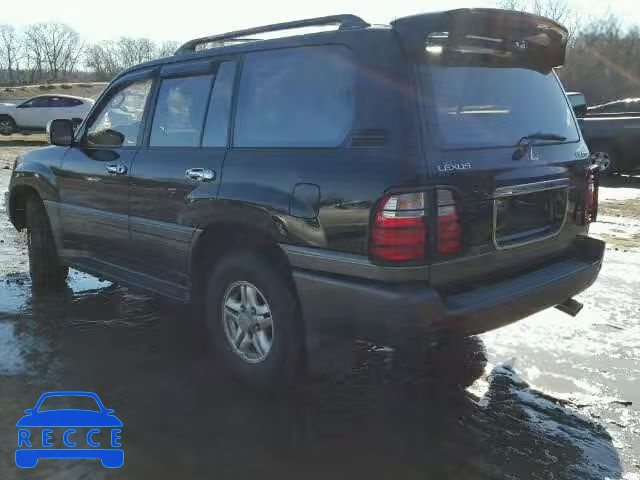 1999 LEXUS LX 470 JT6HT00W7X0054427 image 2