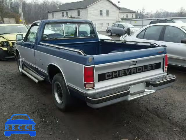 1992 CHEVROLET S10 1GCCS14Z6N0101668 image 2