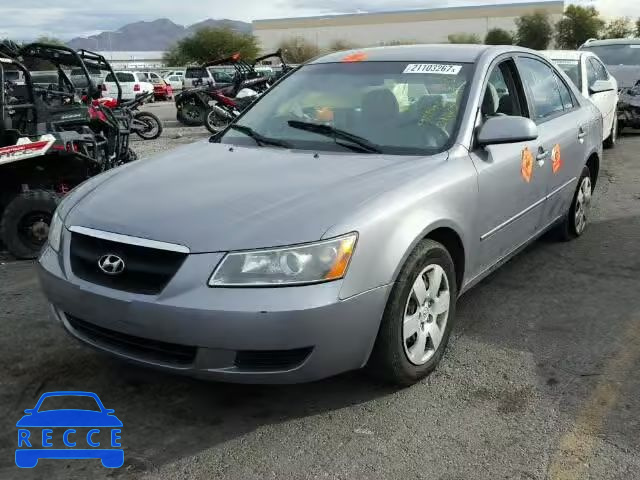 2008 HYUNDAI SONATA 5NPET46C68H398948 image 1