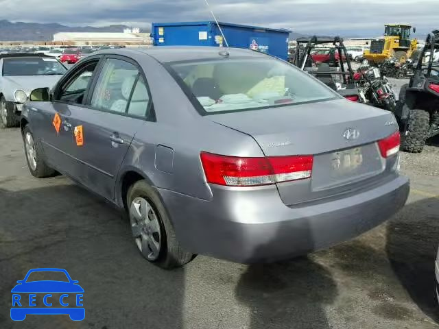 2008 HYUNDAI SONATA 5NPET46C68H398948 image 2