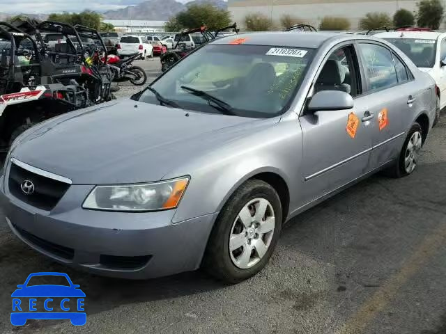 2008 HYUNDAI SONATA 5NPET46C68H398948 image 8