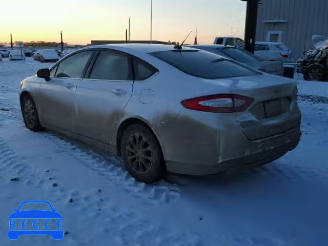 2016 FORD FUSION S 3FA6P0G79GR309376 Bild 2