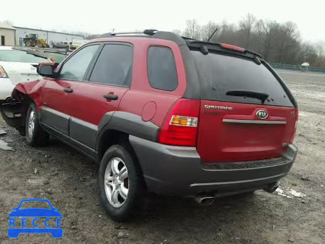 2008 KIA SPORTAGE E KNDJE723X87476569 image 2