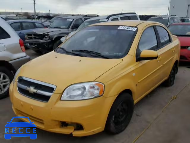 2007 CHEVROLET AVEO LT KL1TG56667B143512 image 1