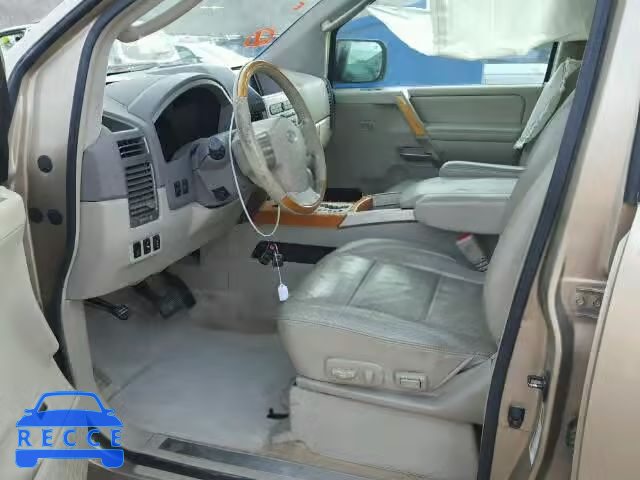 2005 INFINITI QX56 5N3AA08C95N809011 зображення 4