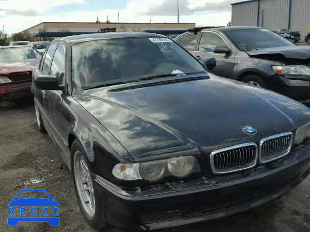 2000 BMW 740I WBAGG8345YDN75672 image 0