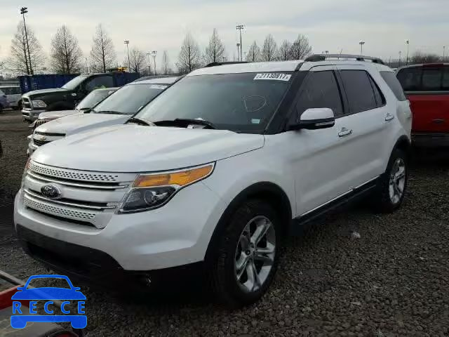 2014 FORD EXPLORER L 1FM5K8F82EGB18377 image 1