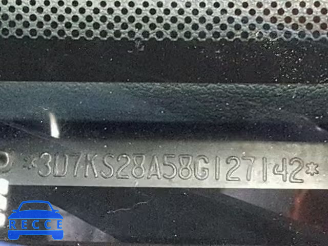 2008 DODGE RAM 2500 Q 3D7KS28A58G127142 зображення 9