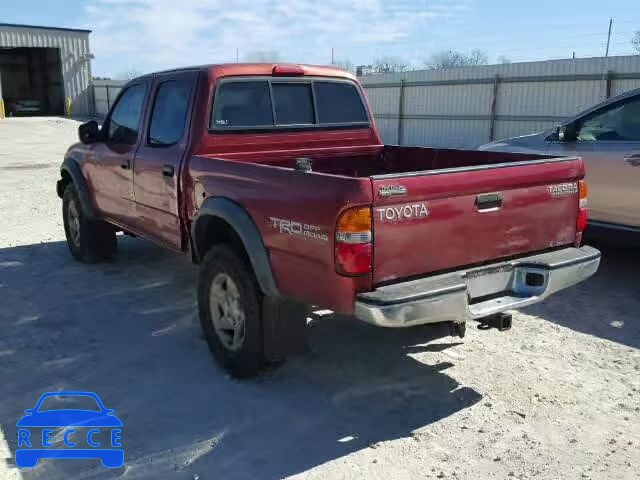 2002 TOYOTA TACOMA PRE 5TEGN92N82Z035885 image 2