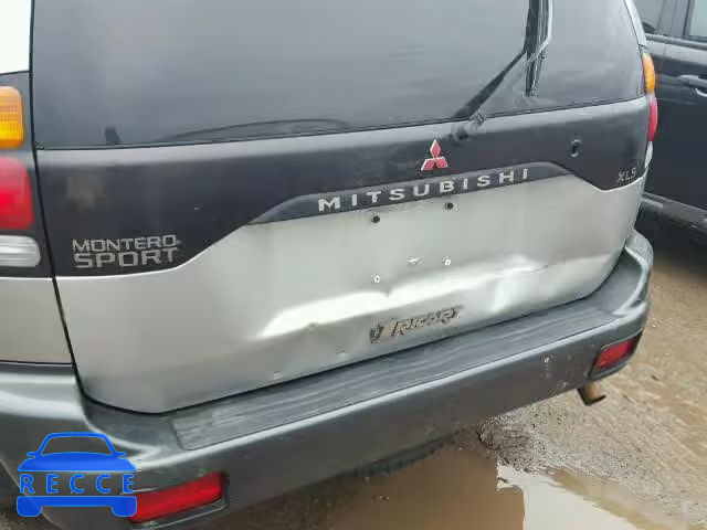 2000 MITSUBISHI MONTERO SP JA4LS31H9YP029989 image 8