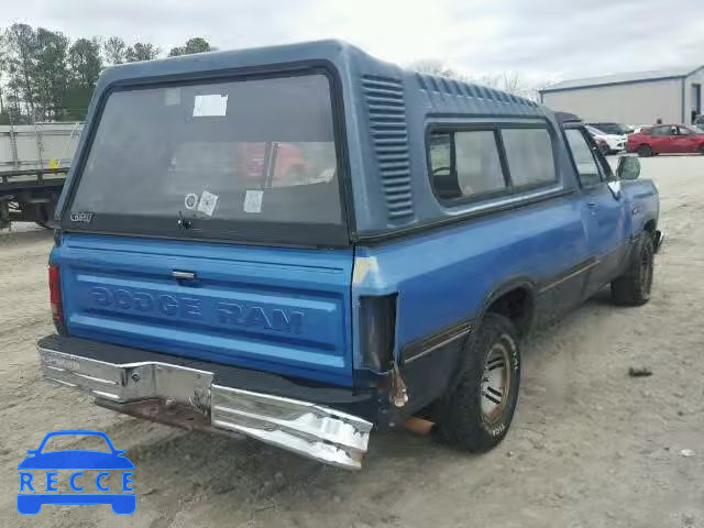 1991 DODGE D-150 1B7GE16Y3MS249972 image 3