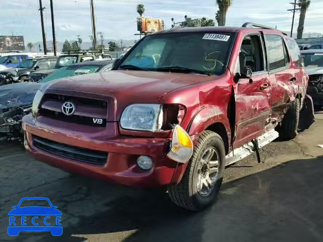 2007 TOYOTA SEQUOIA SR 5TDZT34A97S285744 image 1