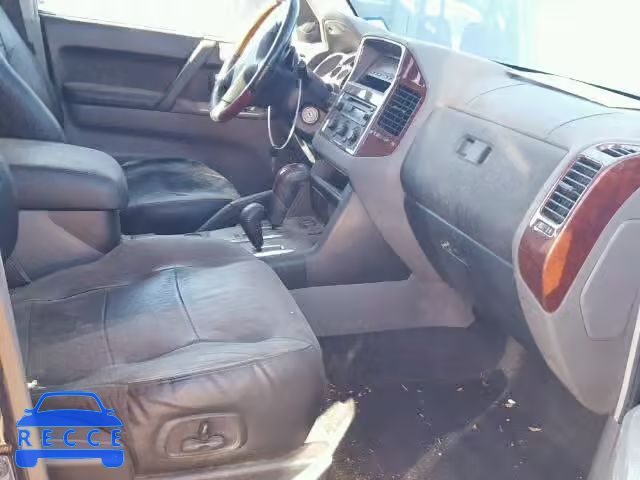 2003 MITSUBISHI MONTERO LI JA4NW51S03J023109 image 4