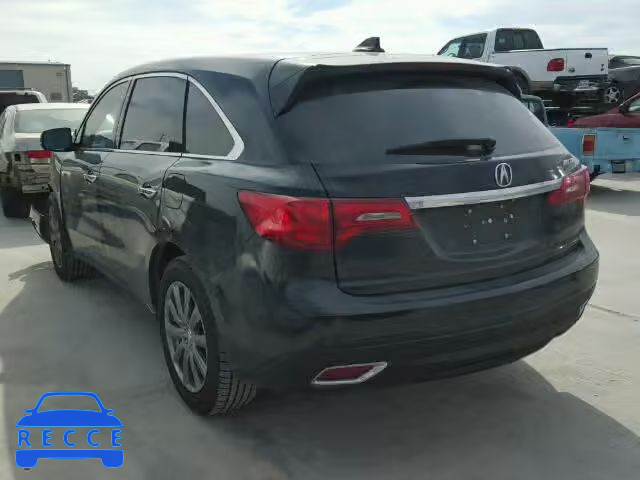 2014 ACURA MDX TECH 5FRYD3H41EB007031 зображення 2