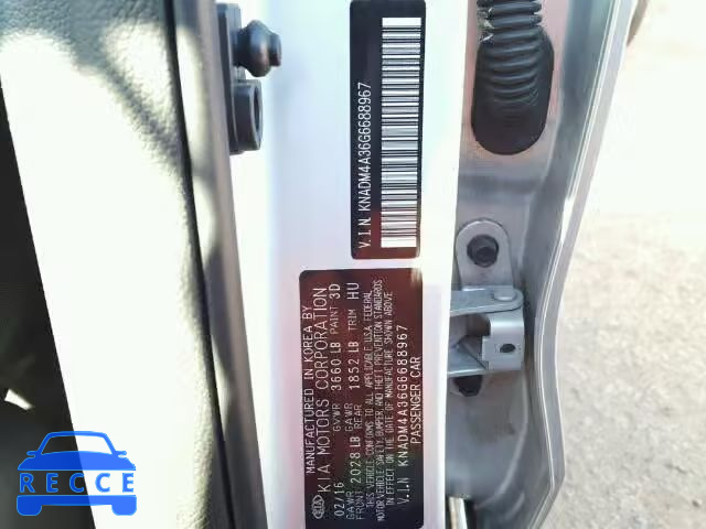 2016 KIA RIO LX KNADM4A36G6688967 image 9