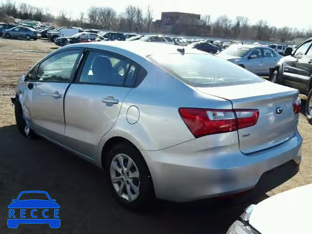 2016 KIA RIO LX KNADM4A36G6688967 image 2