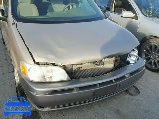 2003 OLDSMOBILE SILHOUETTE 1GHDX03E33D322014 Bild 8