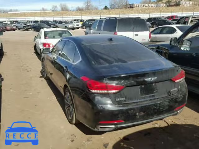 2016 HYUNDAI GENESIS KMHGN4JE5GU108534 image 2