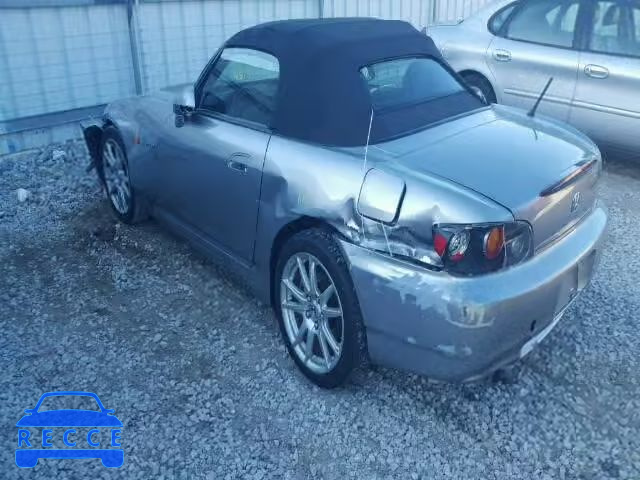 2005 HONDA S2000 JHMAP21405S000961 image 2