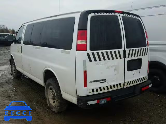 2012 CHEVROLET EXPRESS G3 1GNZGXFA0C1160655 image 2