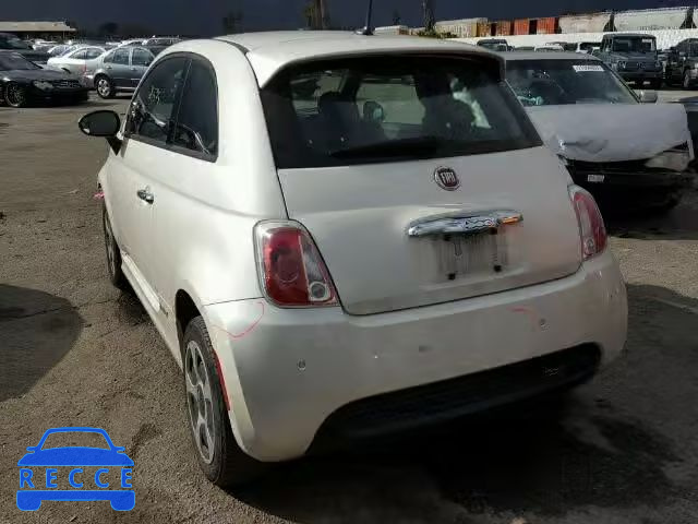 2014 FIAT 500 ELECTR 3C3CFFGE1ET225249 зображення 2