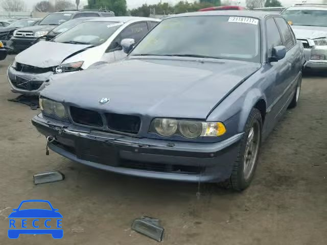 2001 BMW 740IL WBAGH83441DP29842 image 1