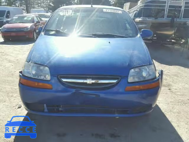 2004 CHEVROLET AVEO LS KL1TJ52664B193121 image 9