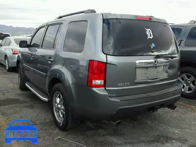 2009 HONDA PILOT EXL 5FNYF38569B014003 image 2