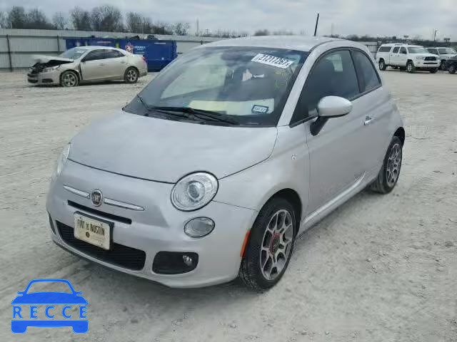 2013 FIAT 500 SPORT 3C3CFFBR2DT664758 image 1