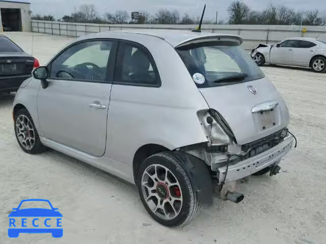 2013 FIAT 500 SPORT 3C3CFFBR2DT664758 image 2