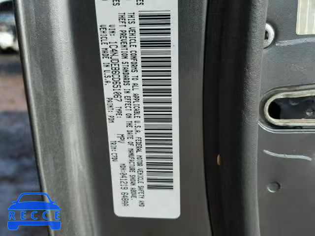 2012 JEEP COMPASS LA 1C4NJDEB6CD651067 image 9