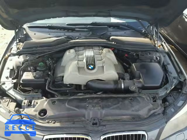 2005 BMW 545I WBANB33595B115150 Bild 6