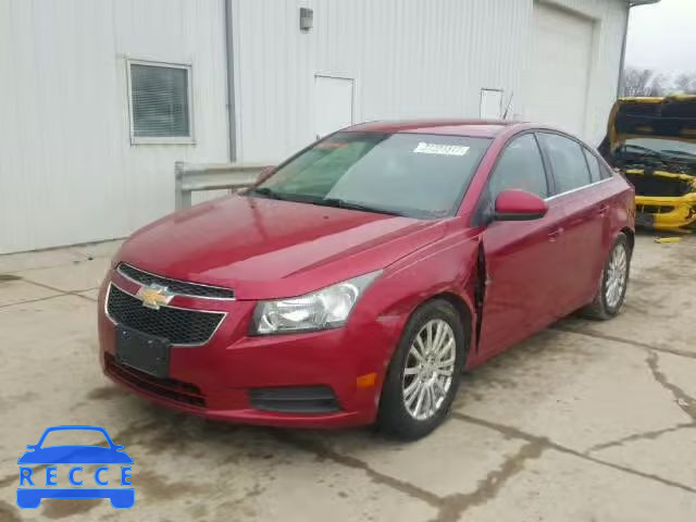 2011 CHEVROLET CRUZE ECO 1G1PJ5S90B7235134 зображення 1