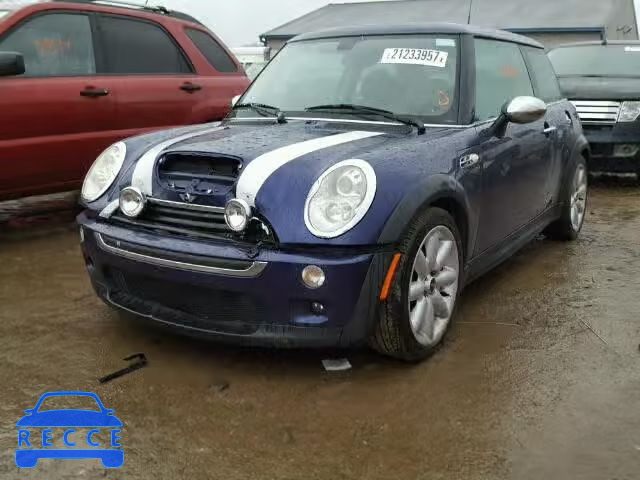 2005 MINI COOPER S WMWRE33485TD91543 image 1