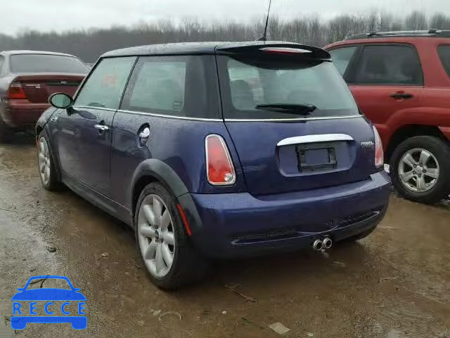 2005 MINI COOPER S WMWRE33485TD91543 image 2