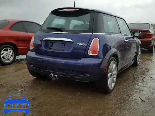 2005 MINI COOPER S WMWRE33485TD91543 image 3
