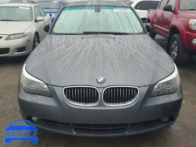 2006 BMW 550I WBANB53506CP00710 image 8