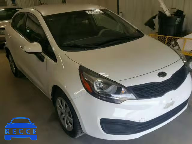 2012 KIA RIO LX KNADM4A37C6083267 image 0