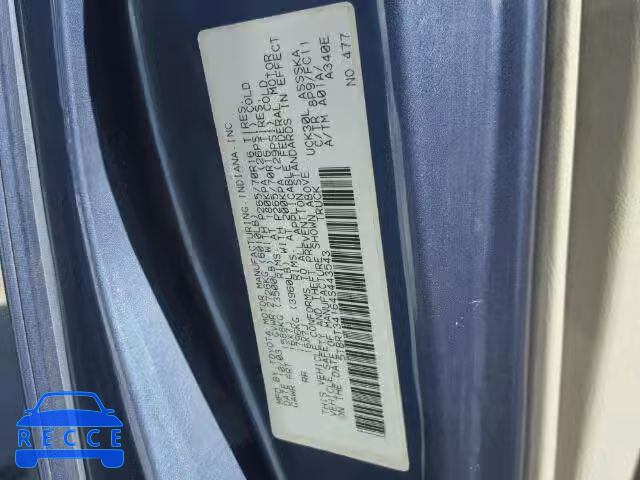 2004 TOYOTA TUNDRA ACC 5TBRT34164S443543 image 9