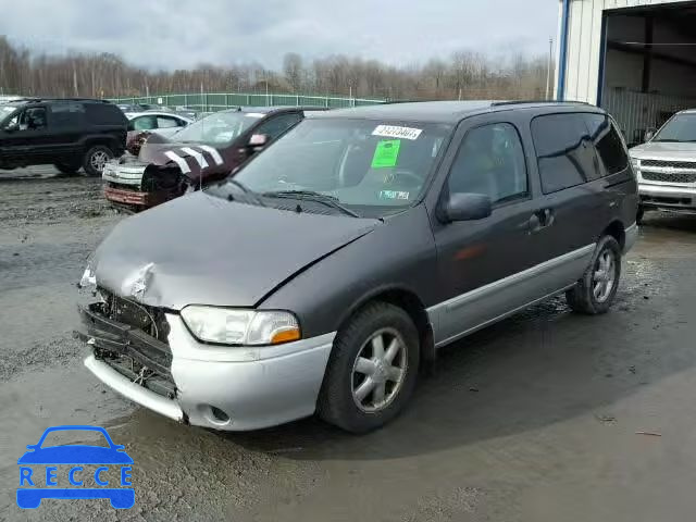 2002 NISSAN QUEST GXE 4N2ZN15TX2D815445 image 1