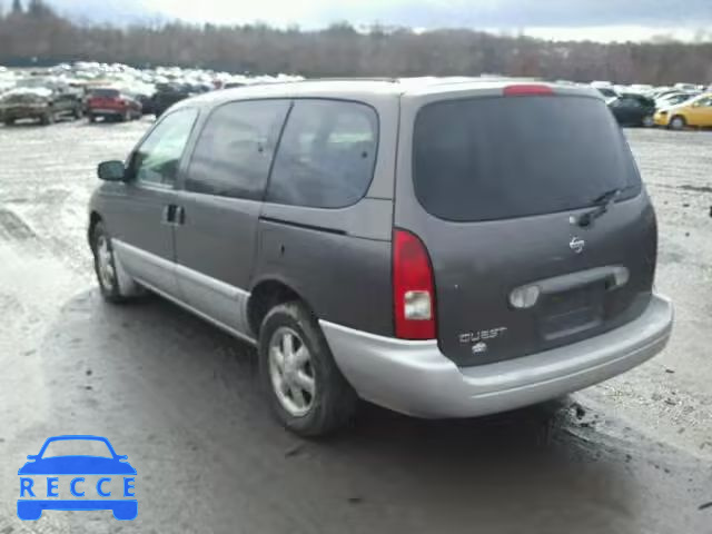 2002 NISSAN QUEST GXE 4N2ZN15TX2D815445 image 2