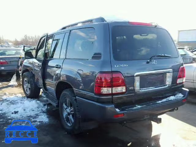 2006 LEXUS LX 470 JTJHT00W364015315 image 2