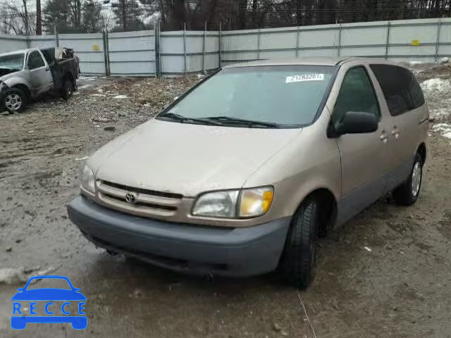 2000 TOYOTA SIENNA CE 4T3ZF19CXYU224974 Bild 1