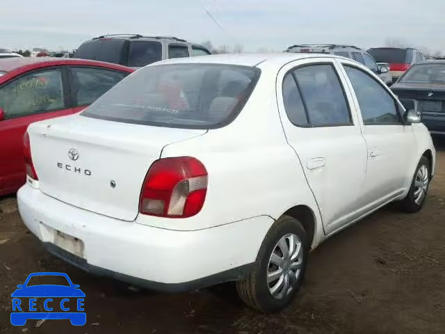 2000 TOYOTA ECHO JTDBT1230Y0022606 image 3