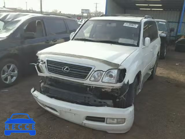 1999 LEXUS LX 470 JT6HT00W8X0060592 image 1