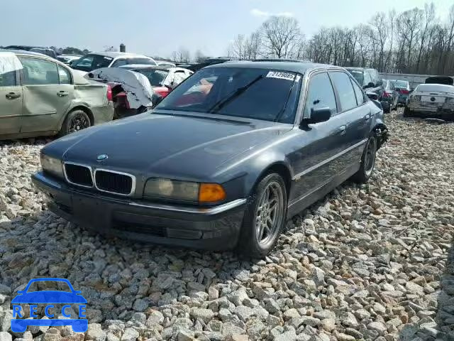 2000 BMW 740I AUTOMATIC WBAGG8340YDN75644 image 1