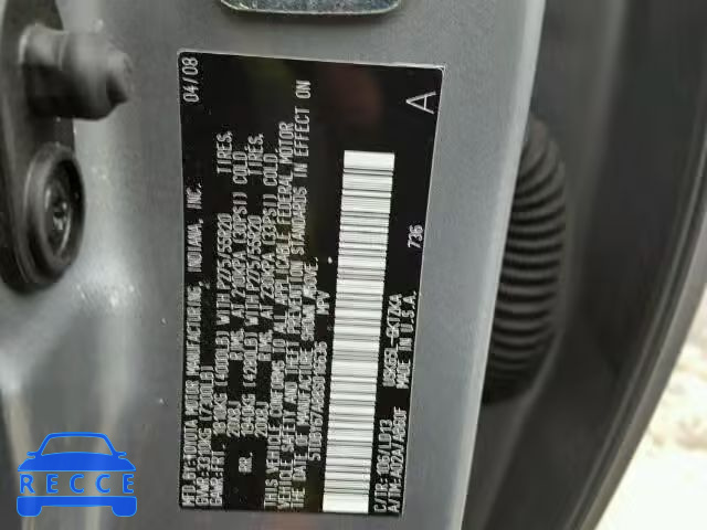 2008 TOYOTA SEQUOIA PL 5TDBY67A88S016636 image 9